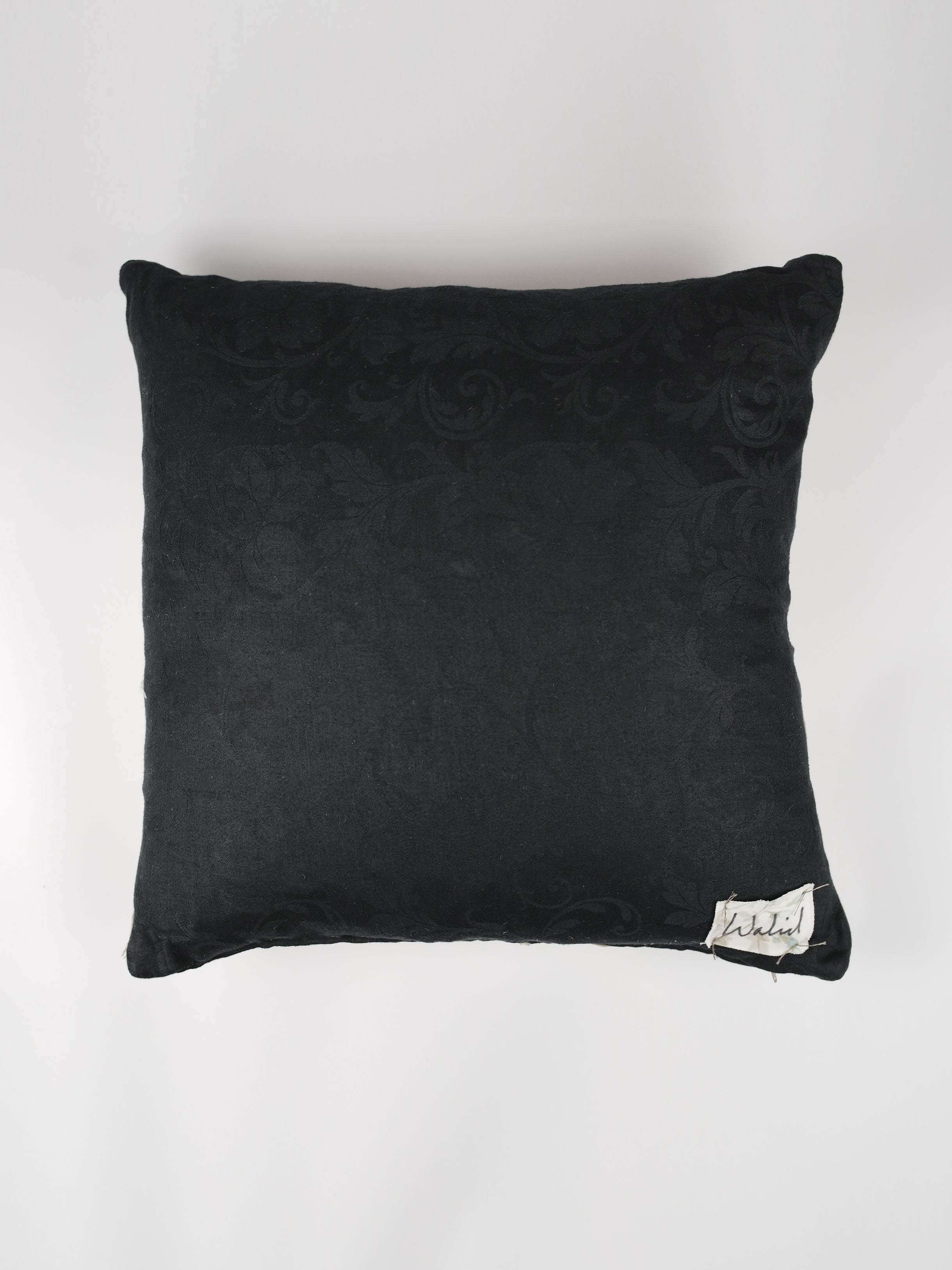 19th Century Napoleon III Wool & Bead Cushion | 1307
