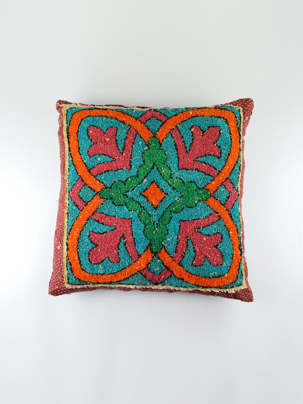 Arts & Crafts Woollen Needlepoint Cushion | 1370