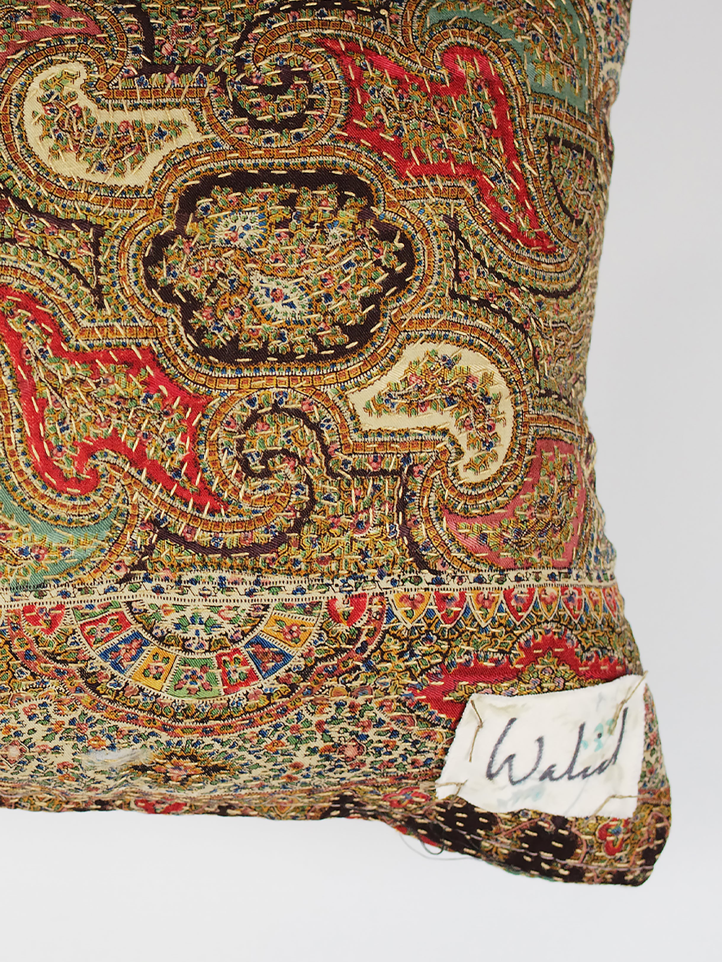 19th Century French Napoleon III Wool Cushion | 1383