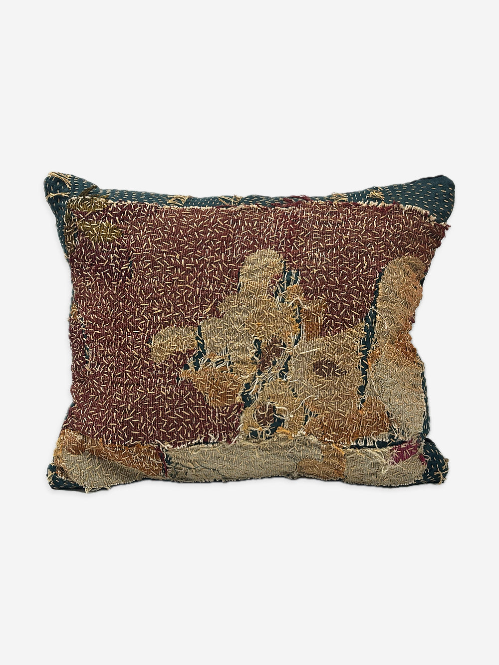 19th Century Woollen Needlepoint Cushion | 1496