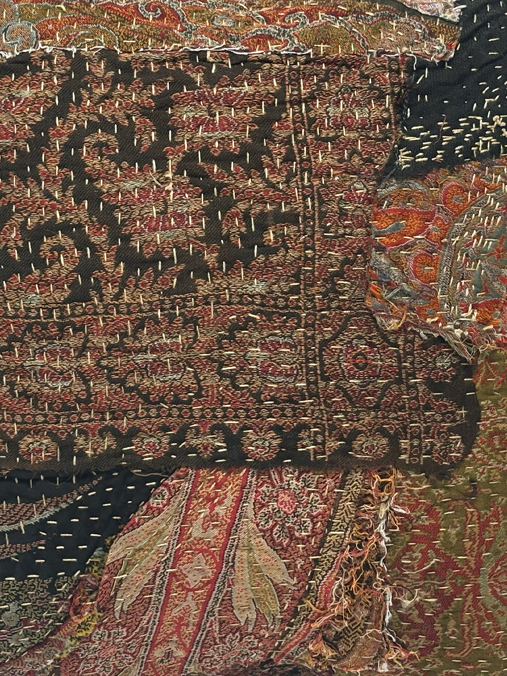 19th Century Woollen Paisley Cushion | 1510