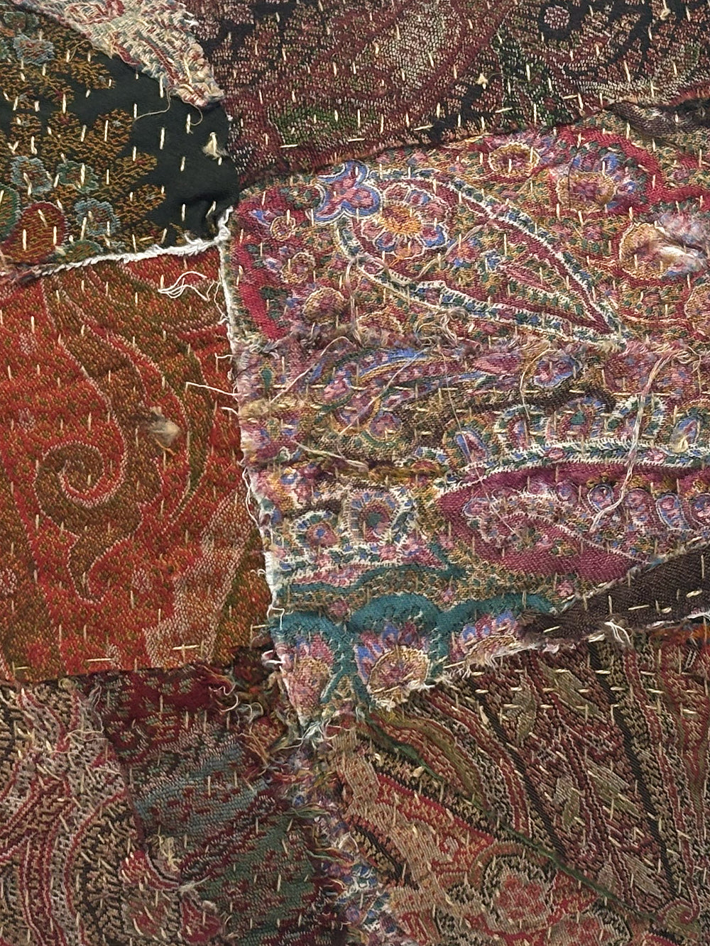 19th Century Woollen Paisley Cushion | 1511