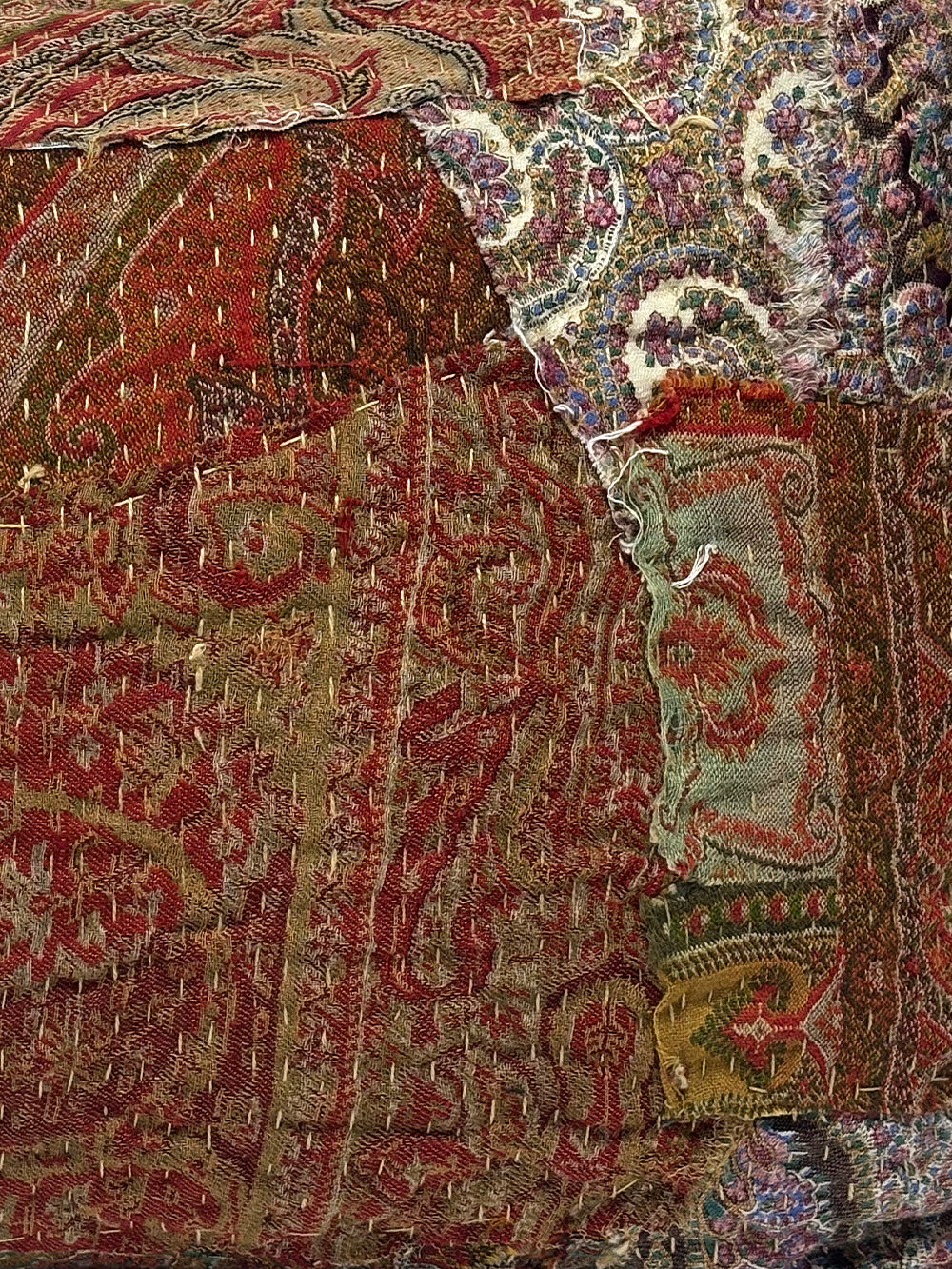 19th Century Woollen Paisley Cushion | 1512