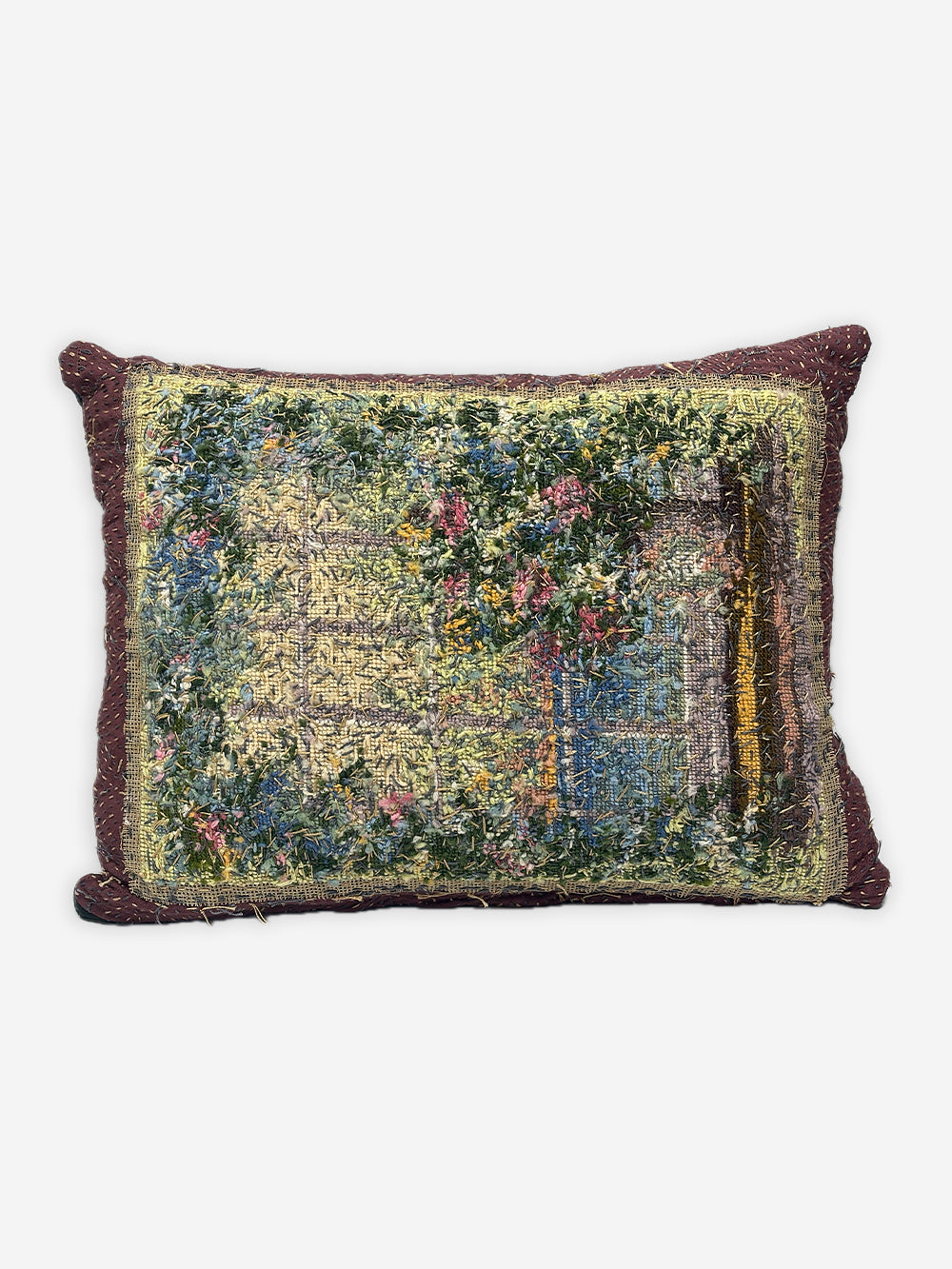 19th Century Woollen Needlepoint Cushion | 1515