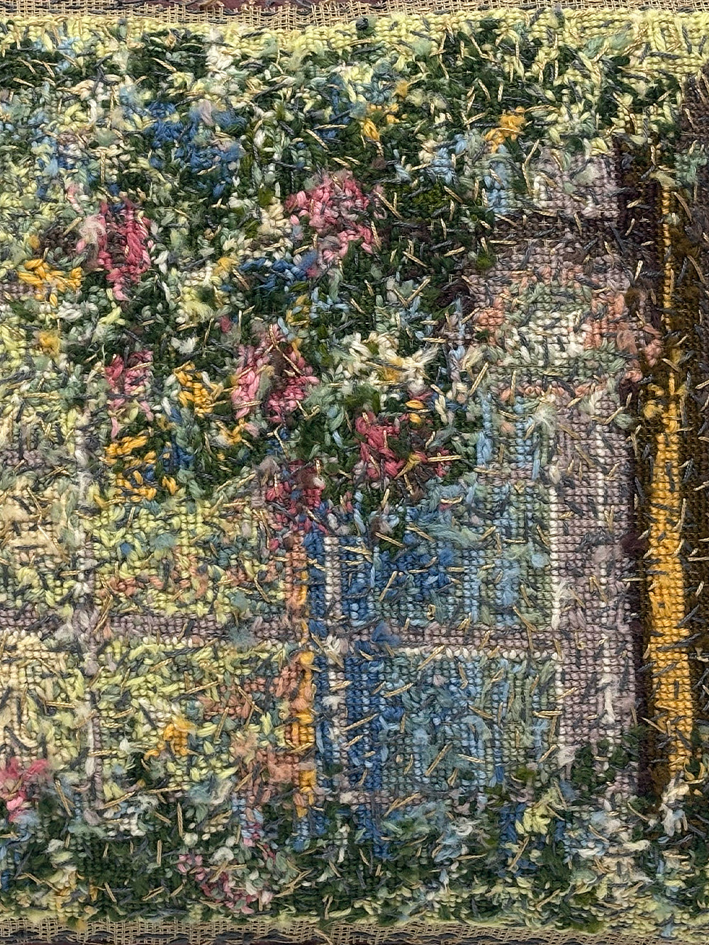 19th Century Woollen Needlepoint Cushion | 1515