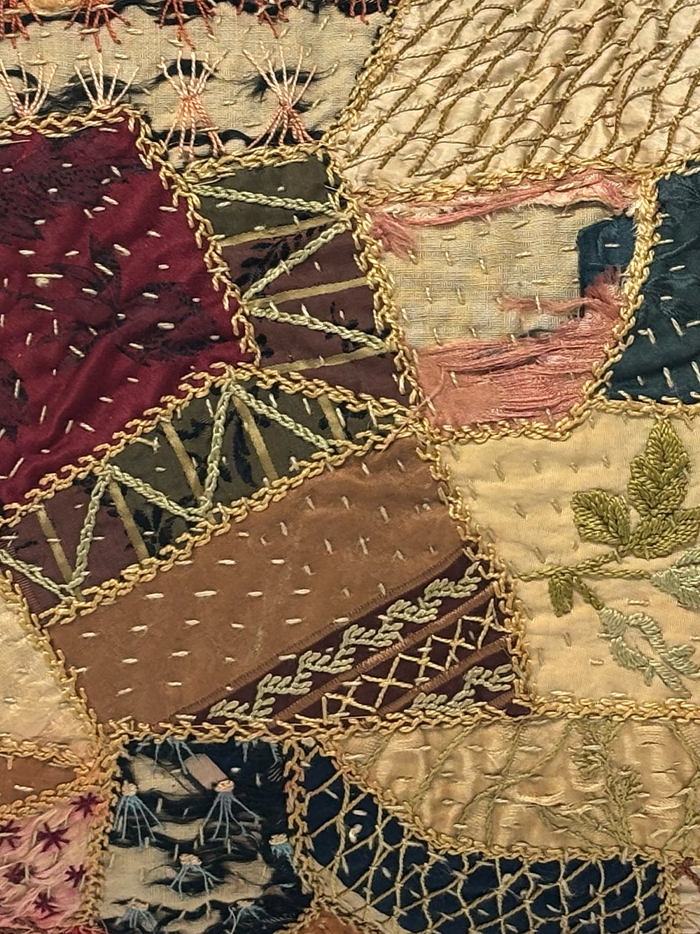 19th Century Victorian Patchwork Cushion | 1518