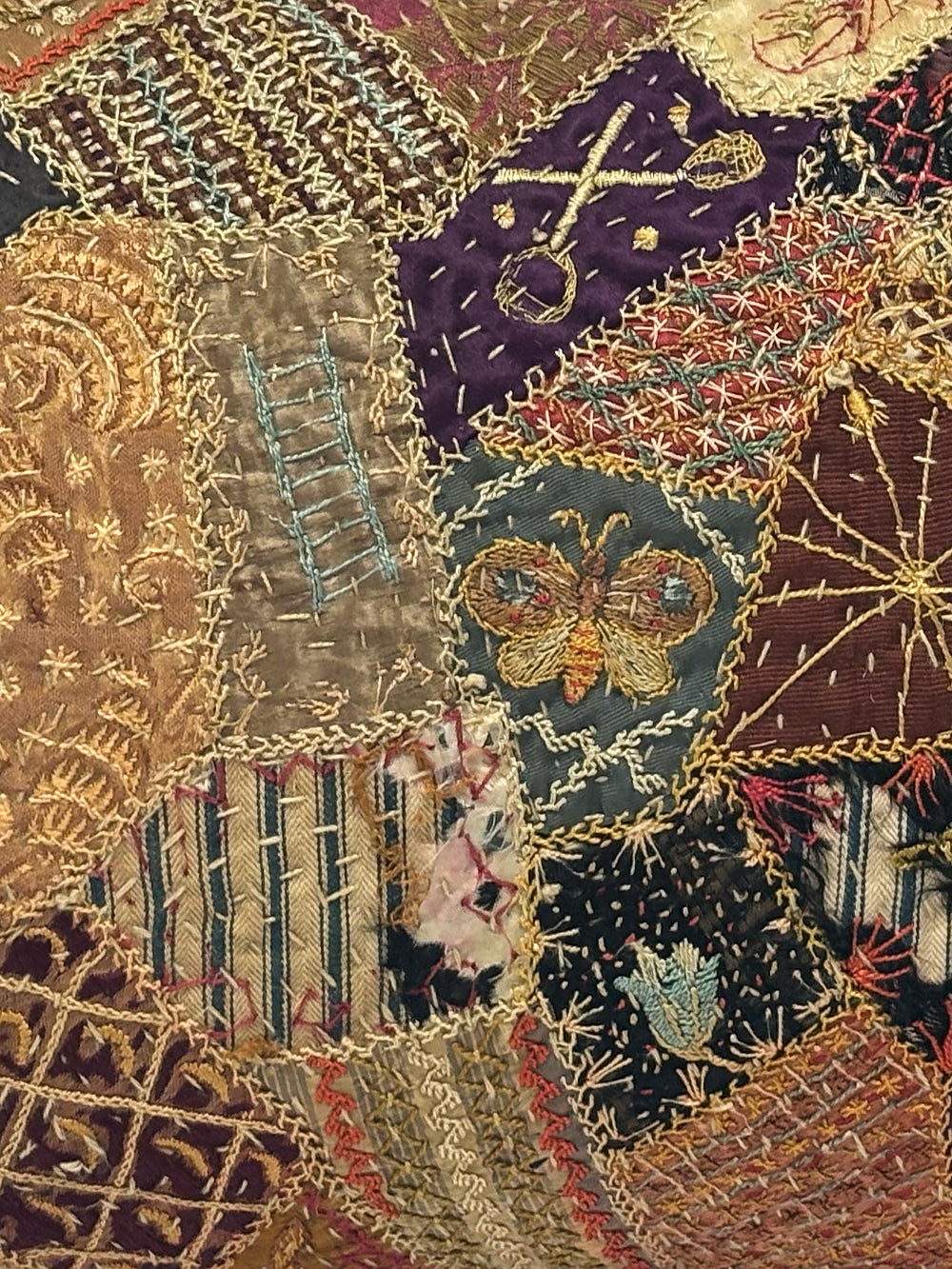 19th Century Victorian Patchwork Cushion | 1519