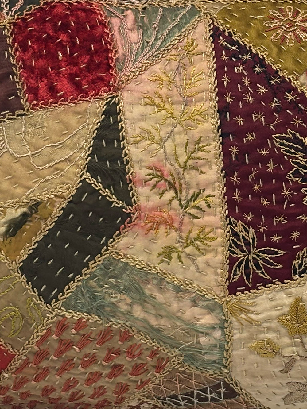 19th Century Victorian Patchwork Cushion | 1521