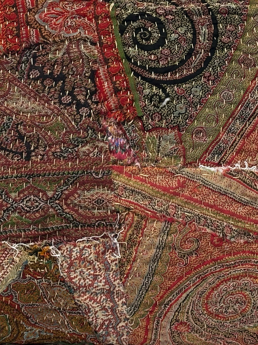 19th Century Woollen Paisley Cushion | 1525