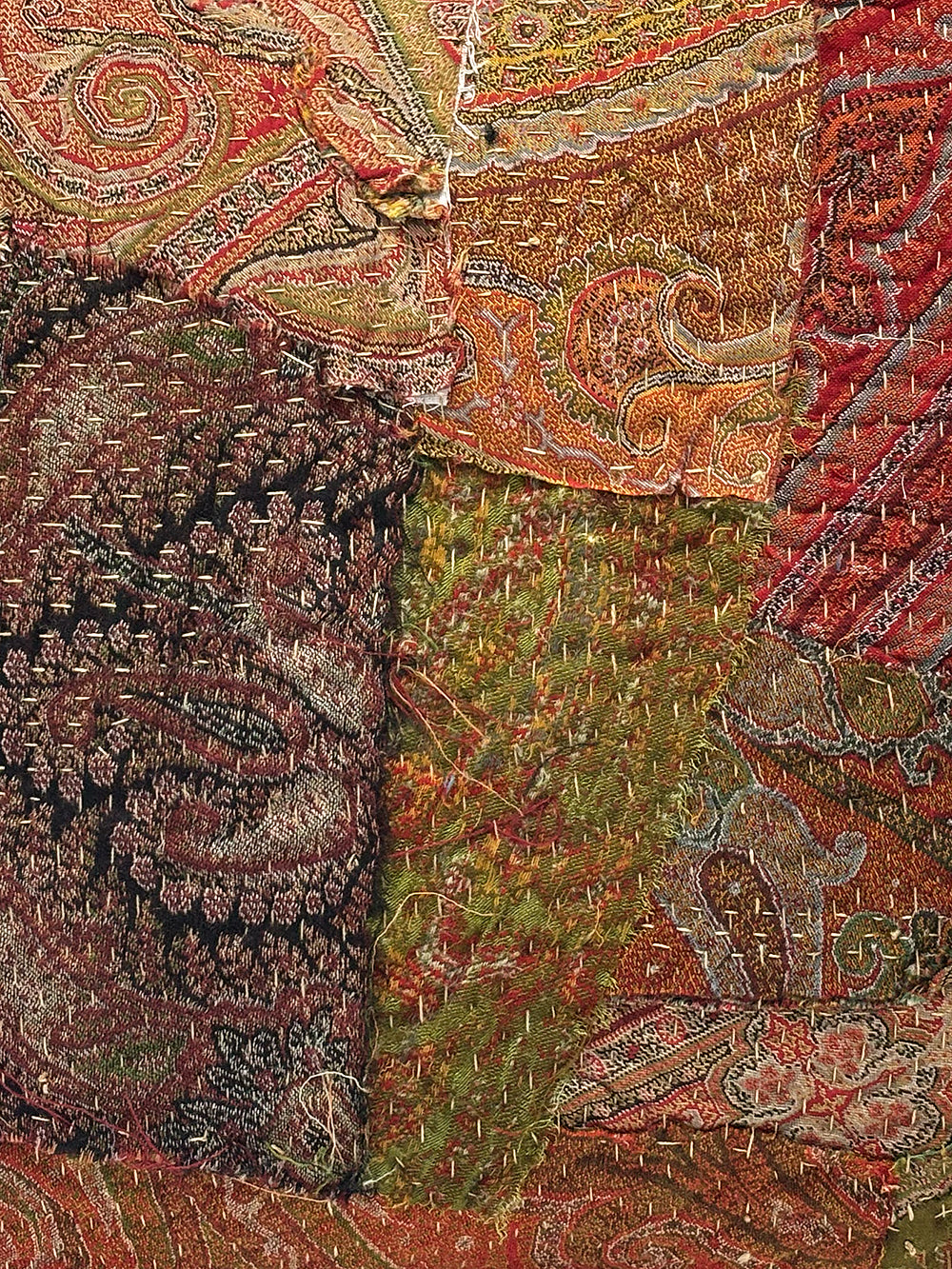 19th Century Woollen Paisley Cushion | 1527