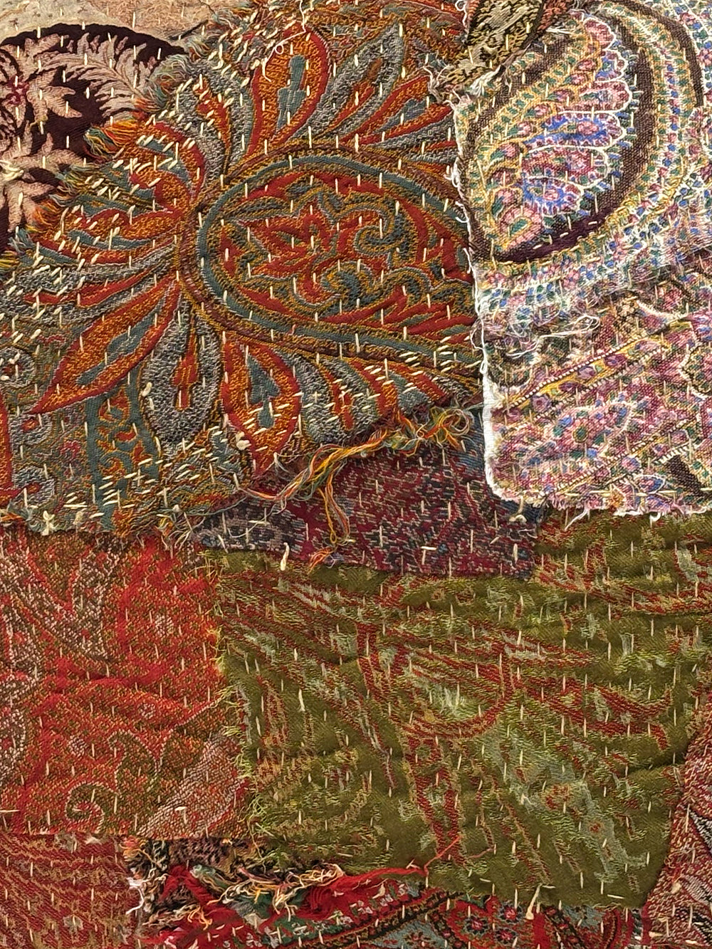 19th Century Woollen Paisley Cushion | 1529