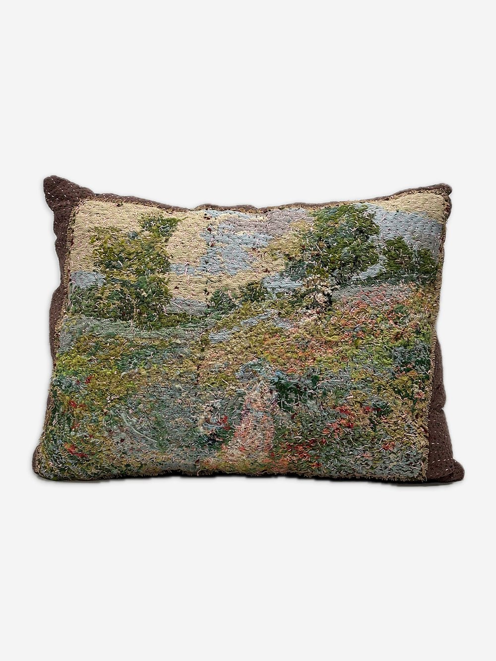 1910s Woollen Needlepoint Cushion | 1534
