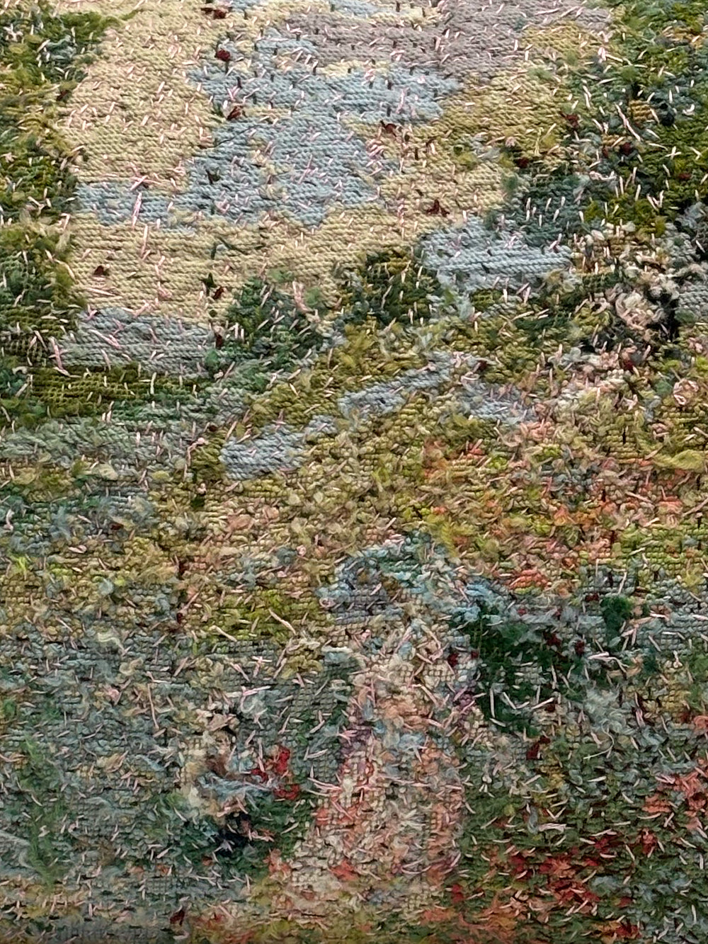 1910s Woollen Needlepoint Cushion | 1534