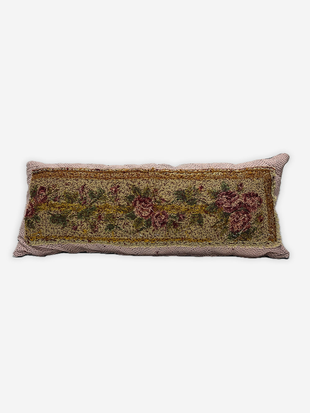 19th Century Woollen Needlepoint Cushion | 1536
