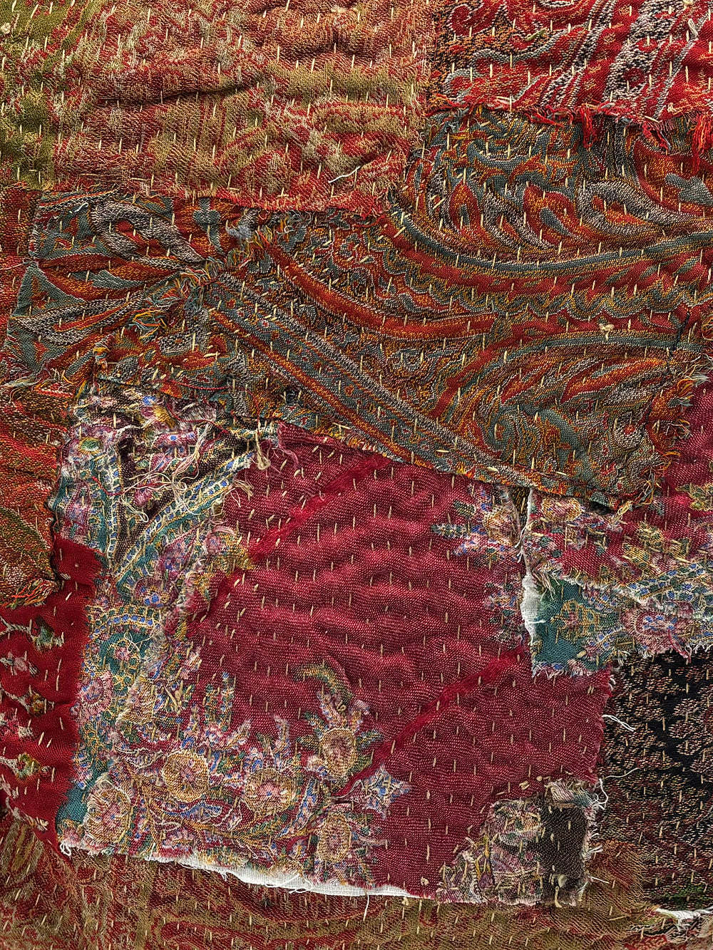 19th Century Woollen Paisley Cushion | 1539