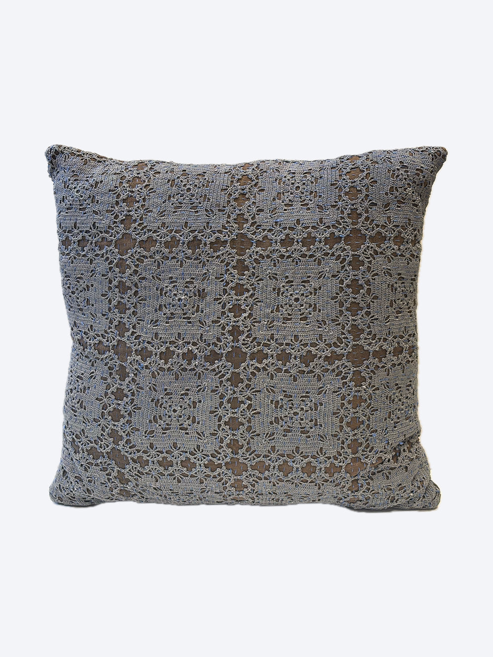 19th Century French Cotton Crochet Cushion | 1551