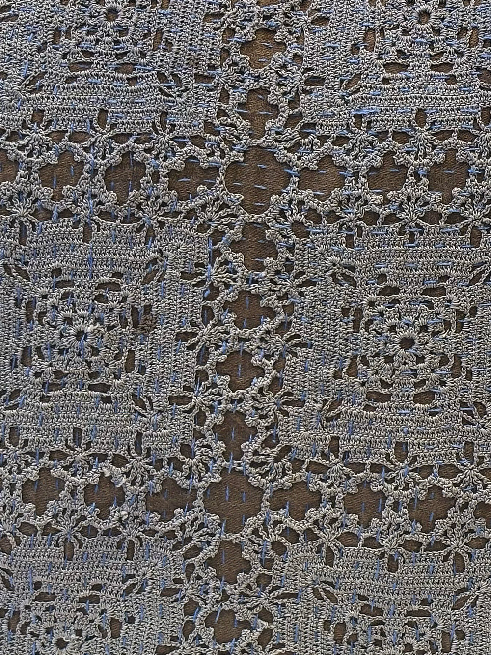 19th Century French Cotton Crochet Cushion | 1551