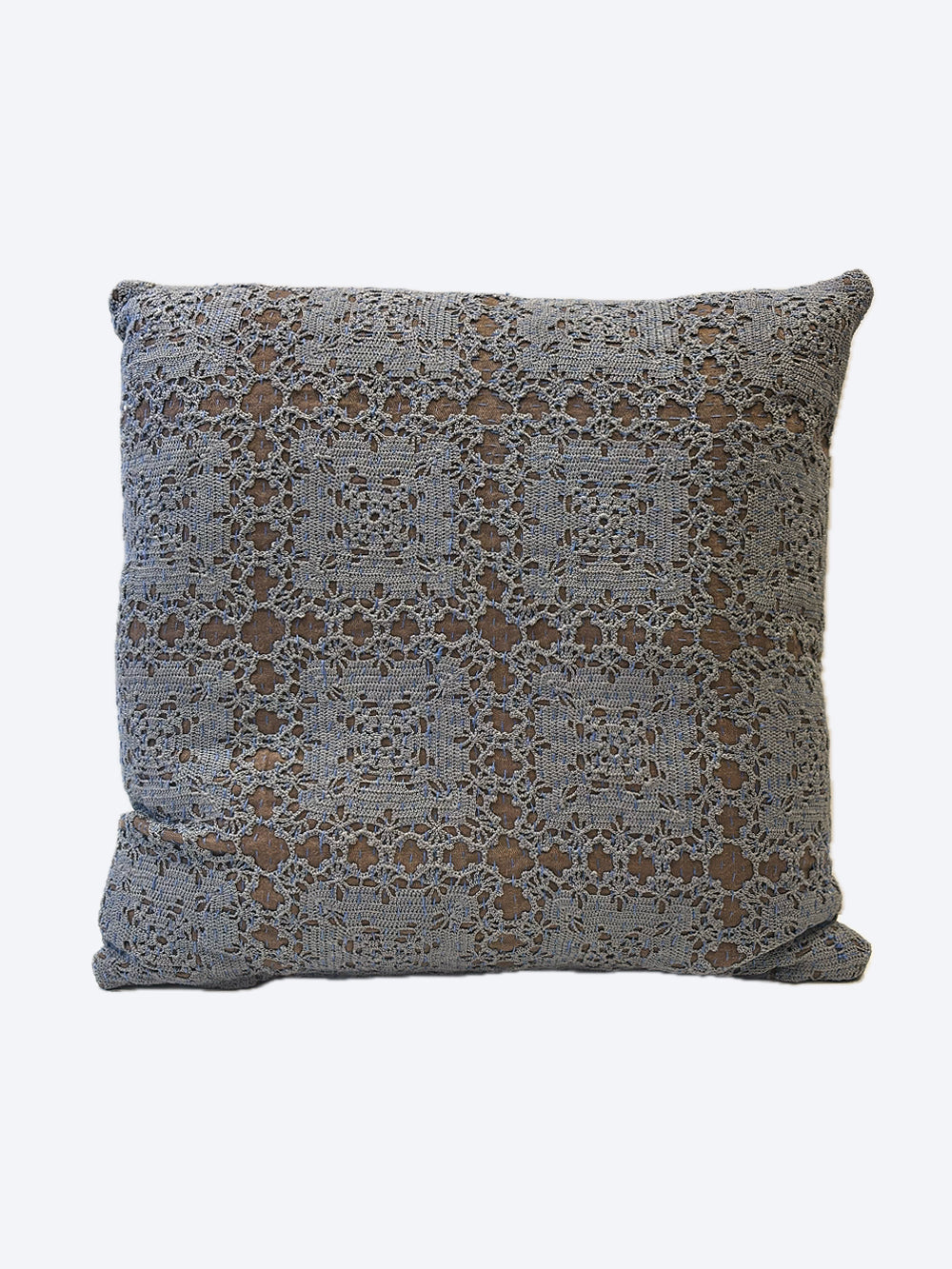 19th Century French Cotton Crochet Cushion | 1552