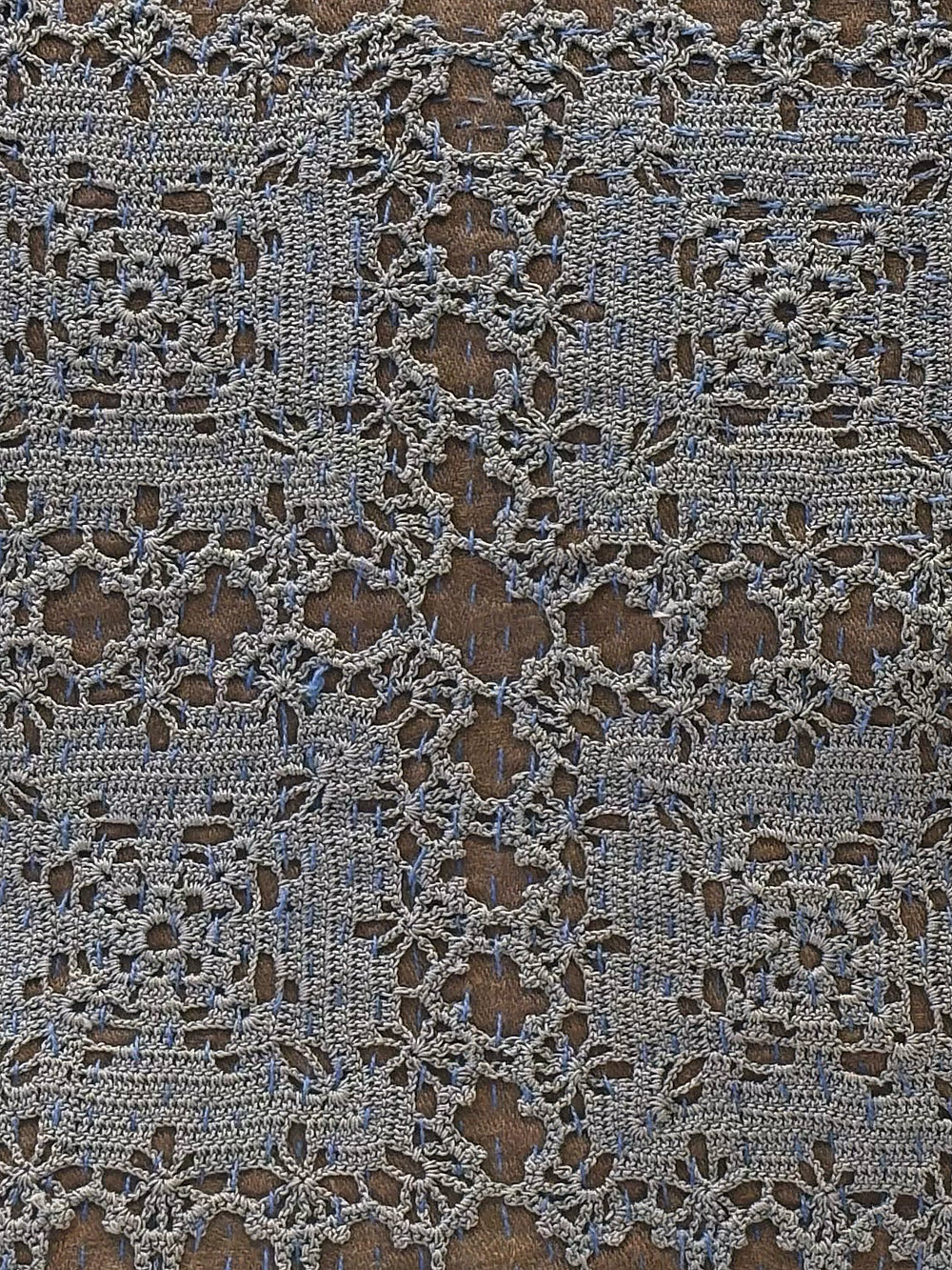 19th Century French Cotton Crochet Cushion | 1552