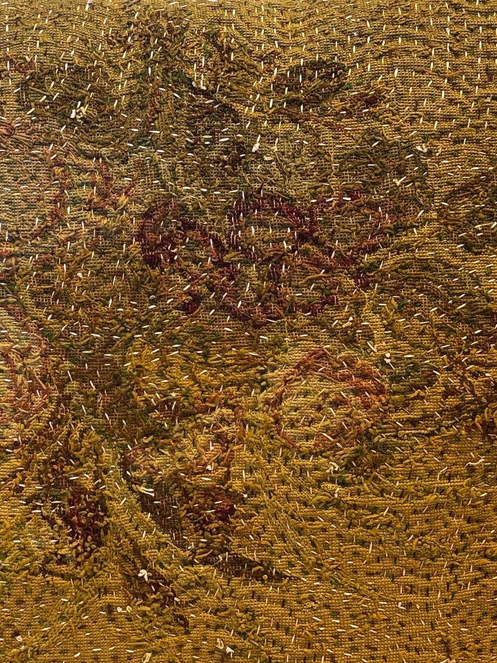 19th Century Woollen Needlepoint Cushion | 1572