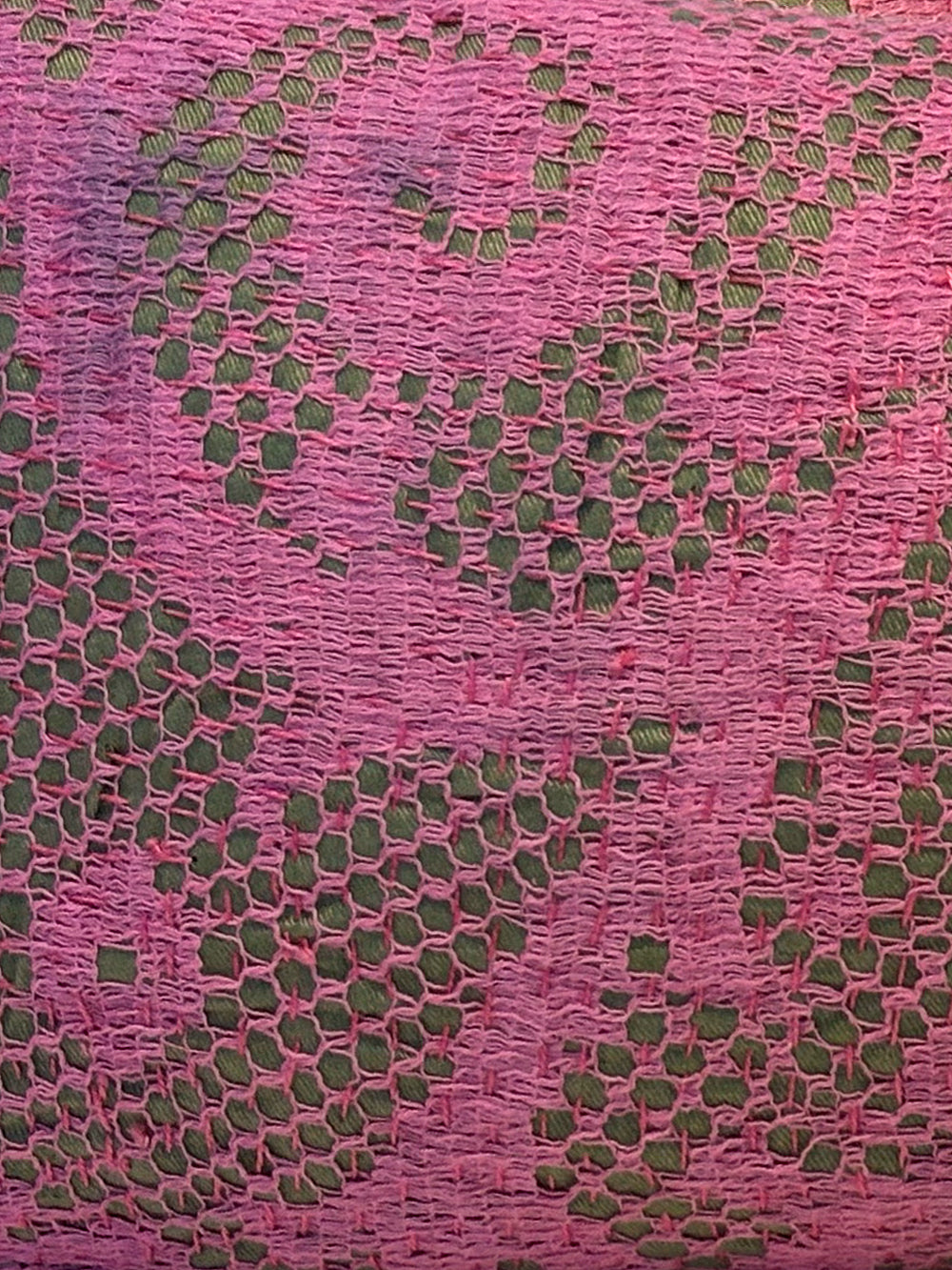 19th Century Curtain Lace Cushion | 1579