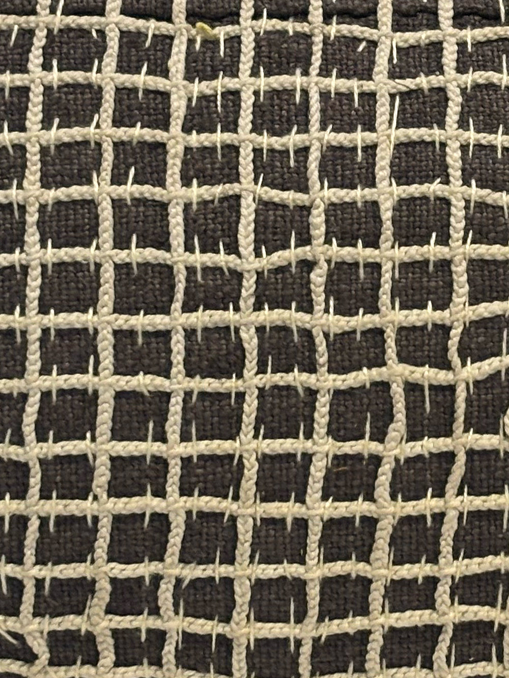 19th Century French Crochet Cushion | 1584