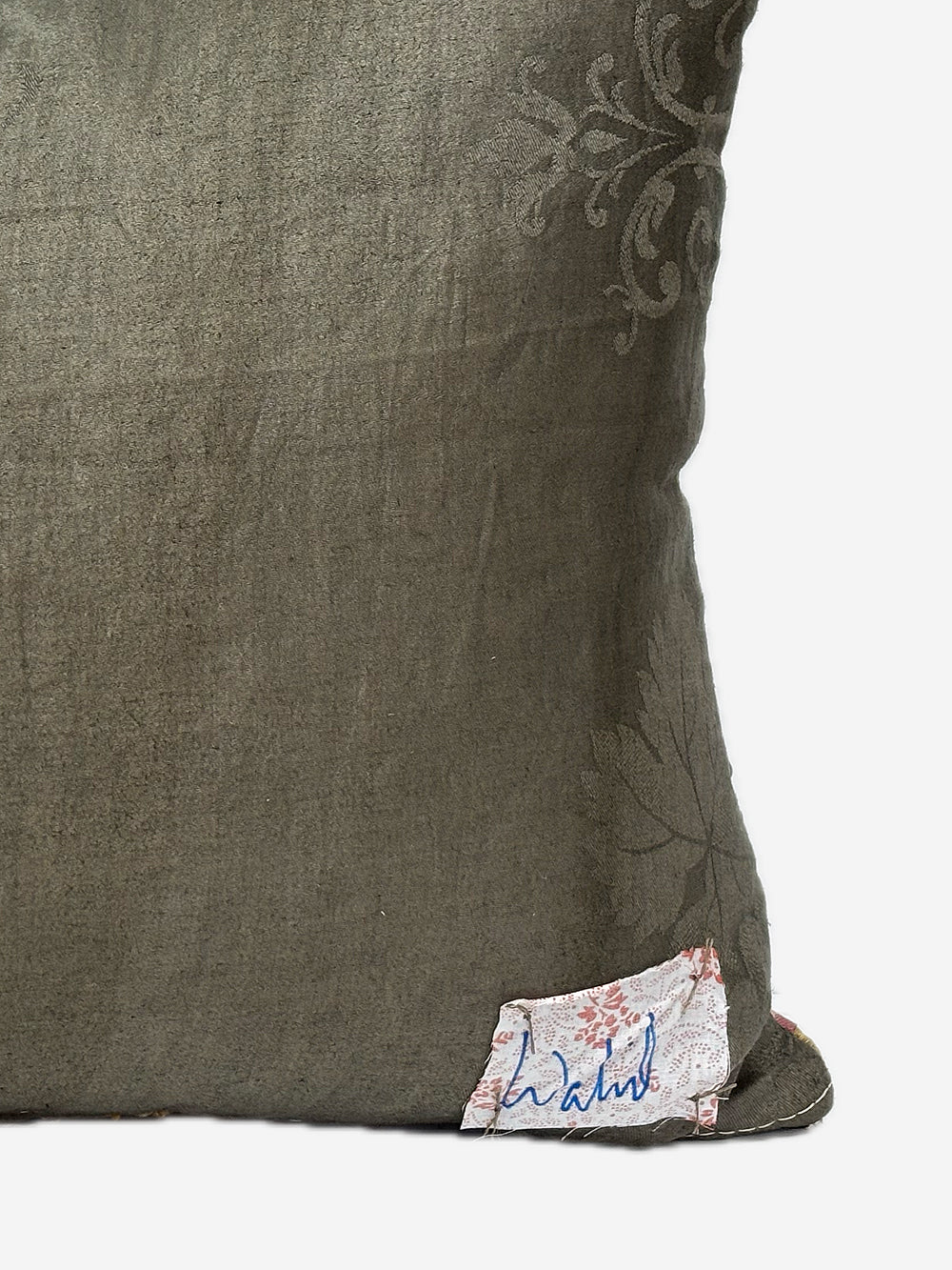 19th Century Log Cabin Patchwork Cushion | 1612
