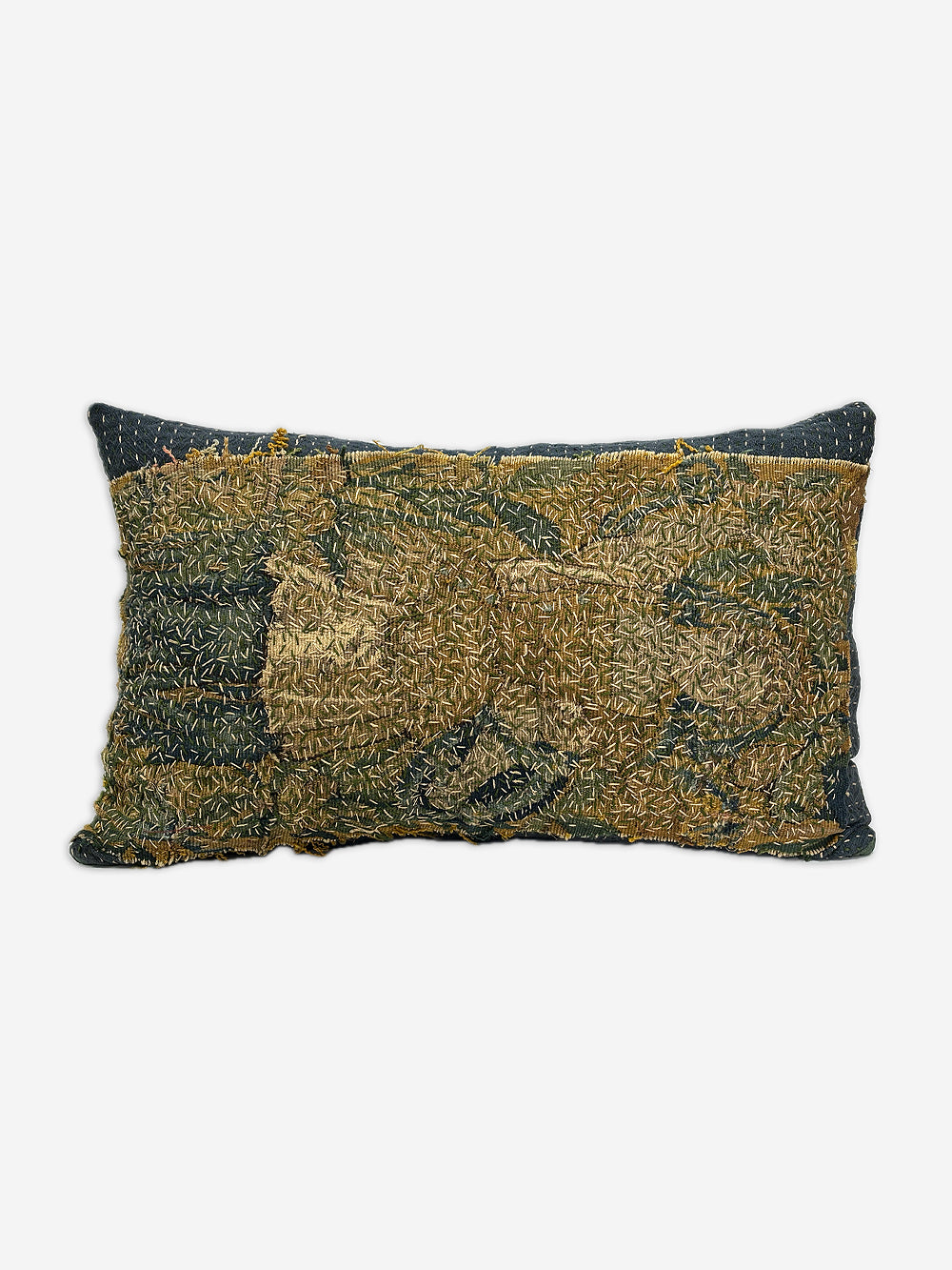 17th Century Flemish Verdure Tapestry Cushion | 1613