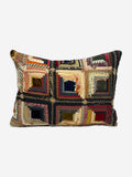 19th Century Log Cabin Patchwork Cushion | 1616