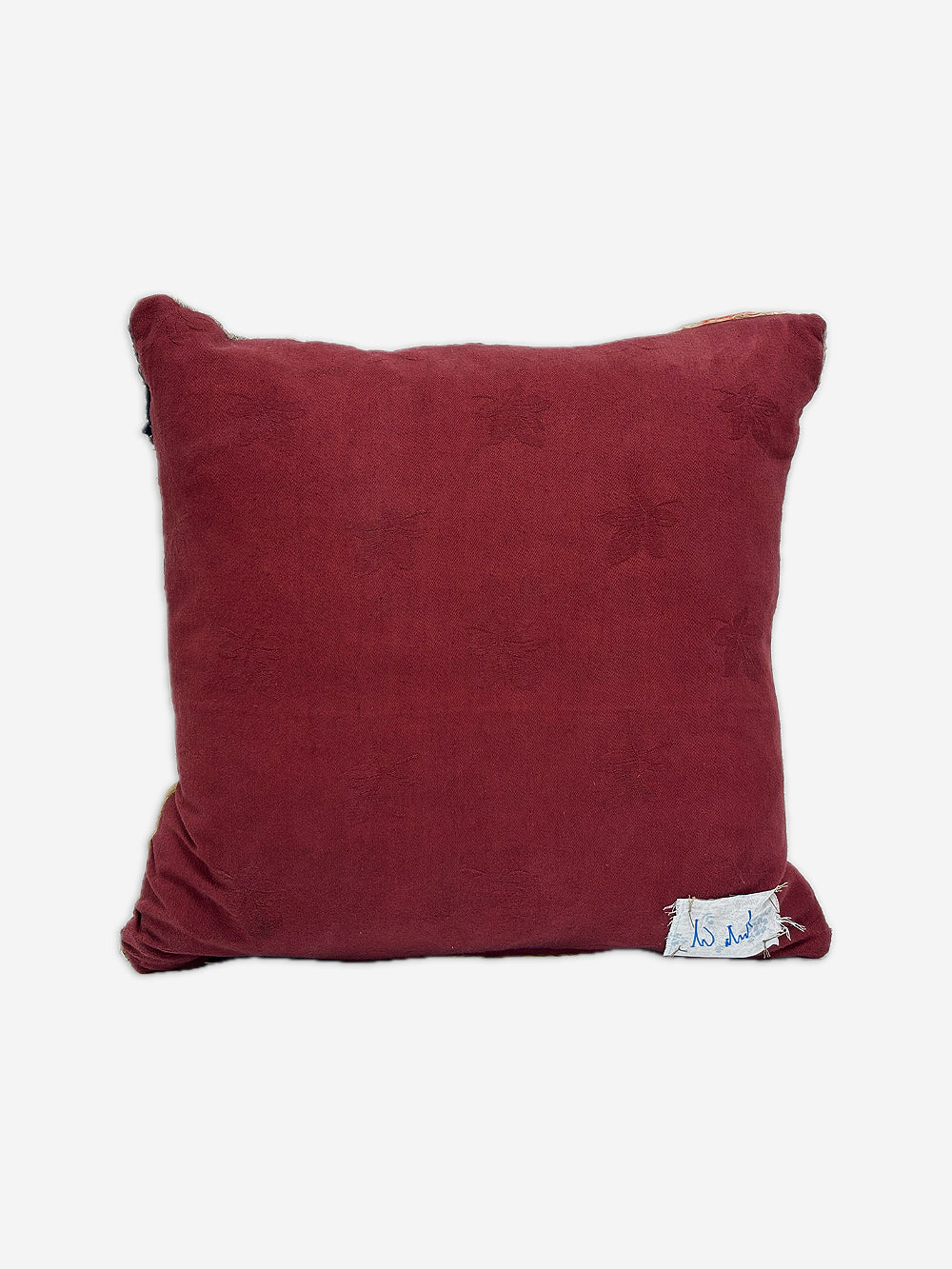 19th Century Log Cabin Patchwork Cushion | 1617