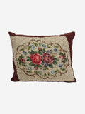 19th Century Edwardian Woollen Needlepoint Cushion | 1620