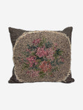 19th Century English Woollen Needlepoint Cushion | 1628