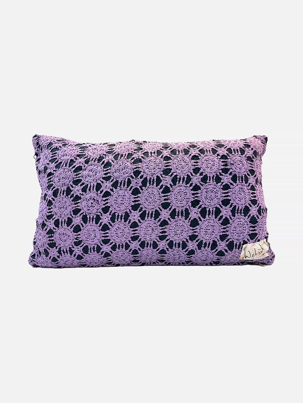 19th Century French Cotton Crochet Cushion | 1686