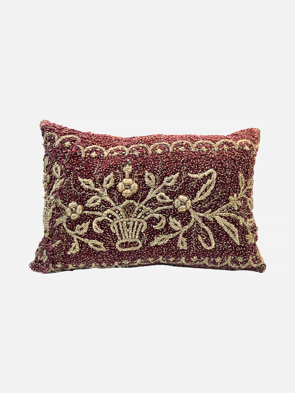 19th Century Ottoman Sirma Embroidery Cushion | 1693
