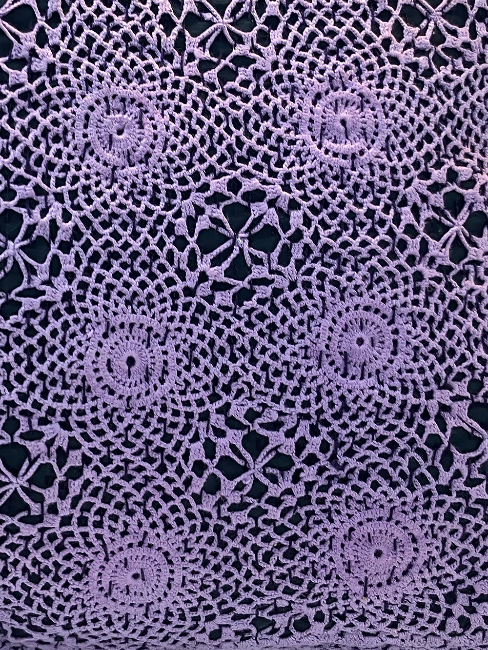 19th Century French Cotton Crochet Cushion | 1698