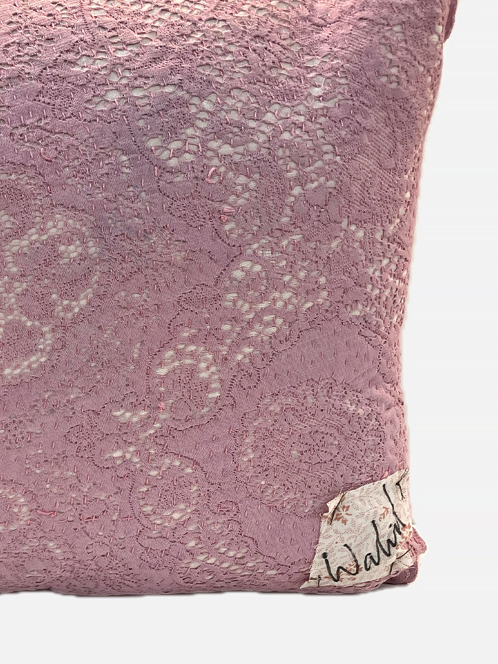 19th Century Curtain Lace Cushion | 1702
