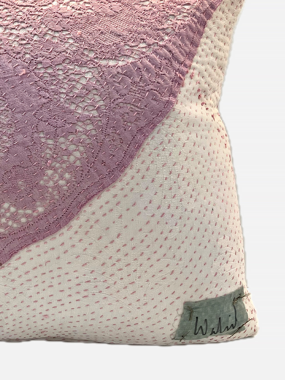 19th Century Curtain Lace Cushion | 1703