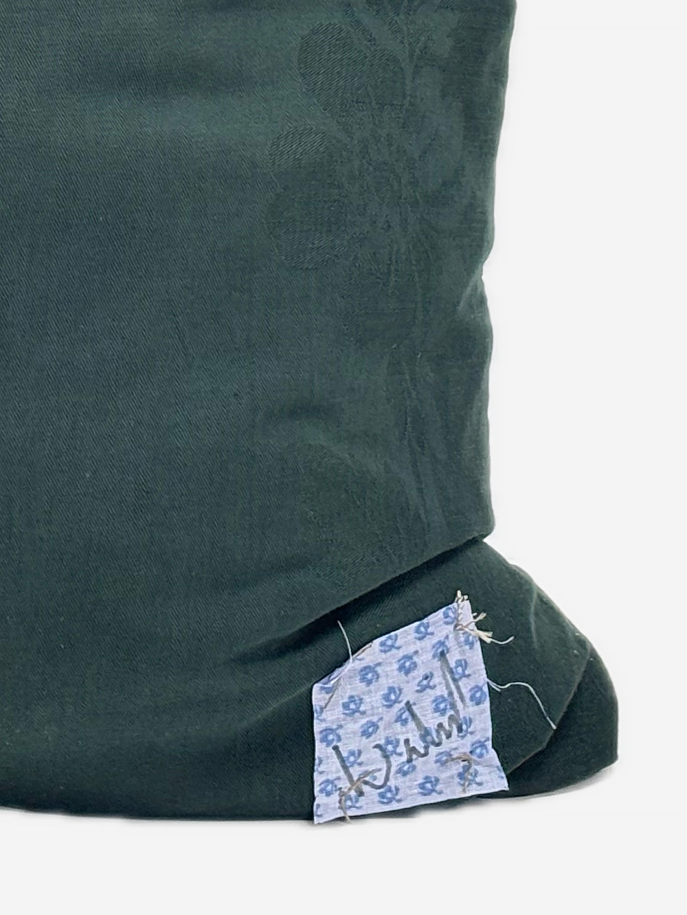 19th Century Glass Beads & Woollen Cushion | 1706