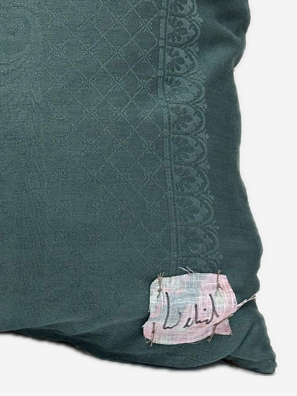 19th Century Woollen Embroidery Cushion | 1710