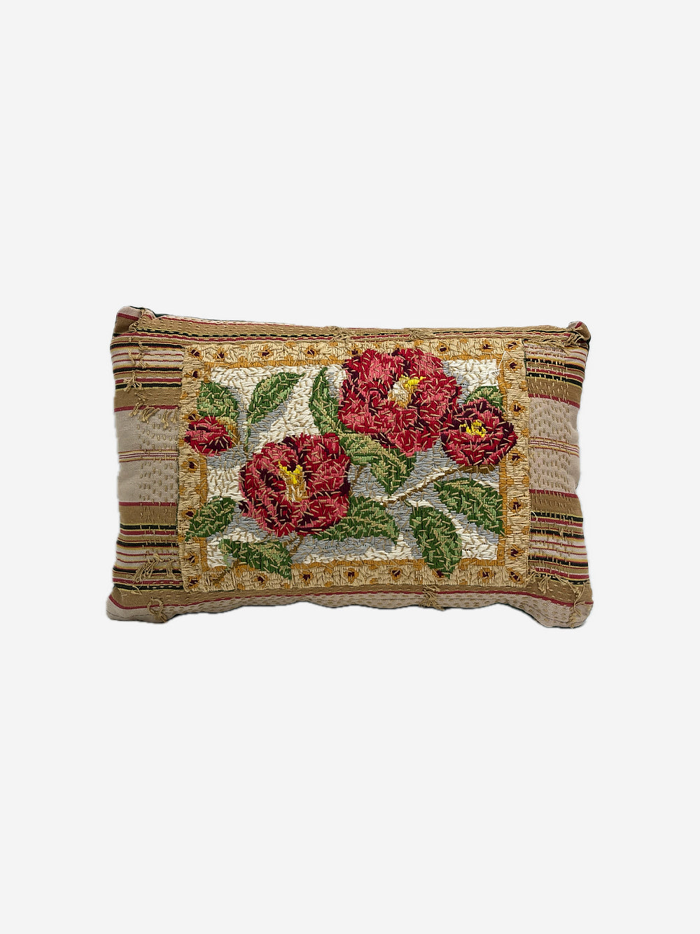19th Century Woollen Needlepoint Cushion | 1715
