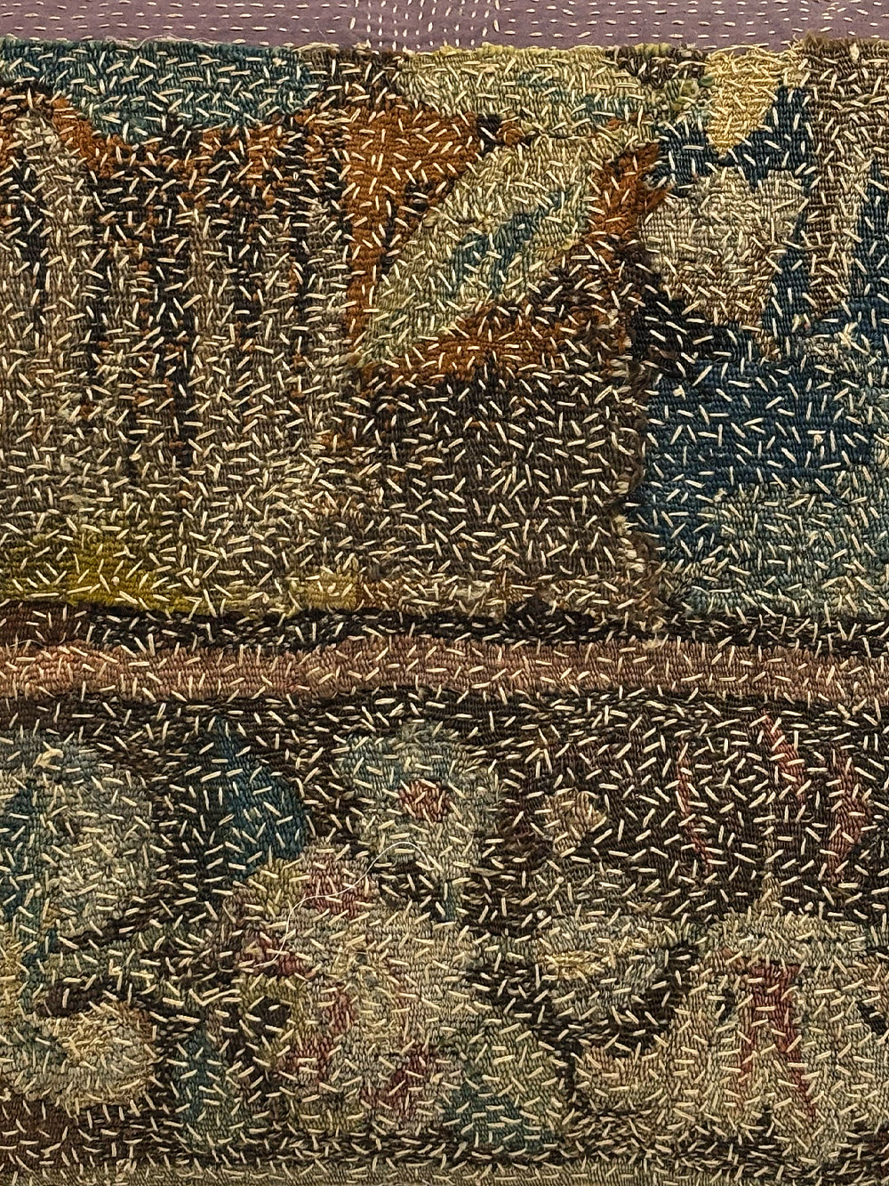 17th Century Woollen Tapestry Cushion | 1719