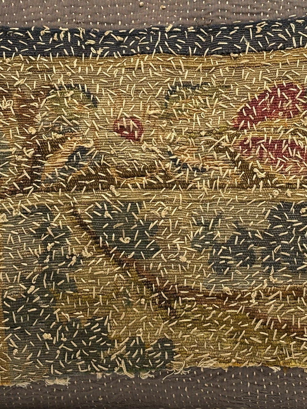 18th Century French Tapestry Cushion | 1724
