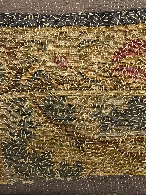 18th Century French Tapestry Cushion | 1724