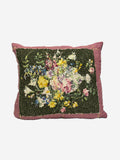 19th Century Victorian Woollen Needlepoint Cushion | 1733
