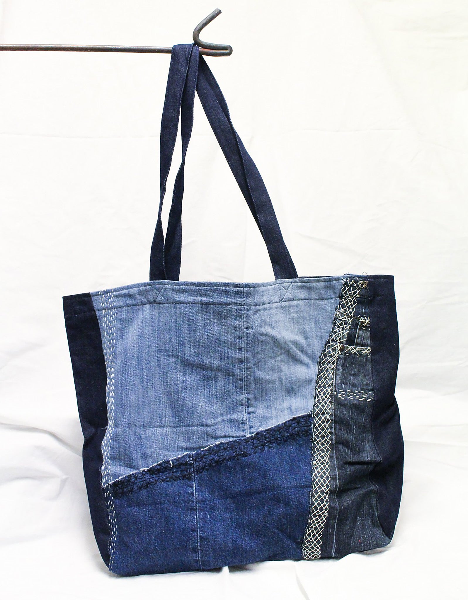 Repurposed Denim Tote