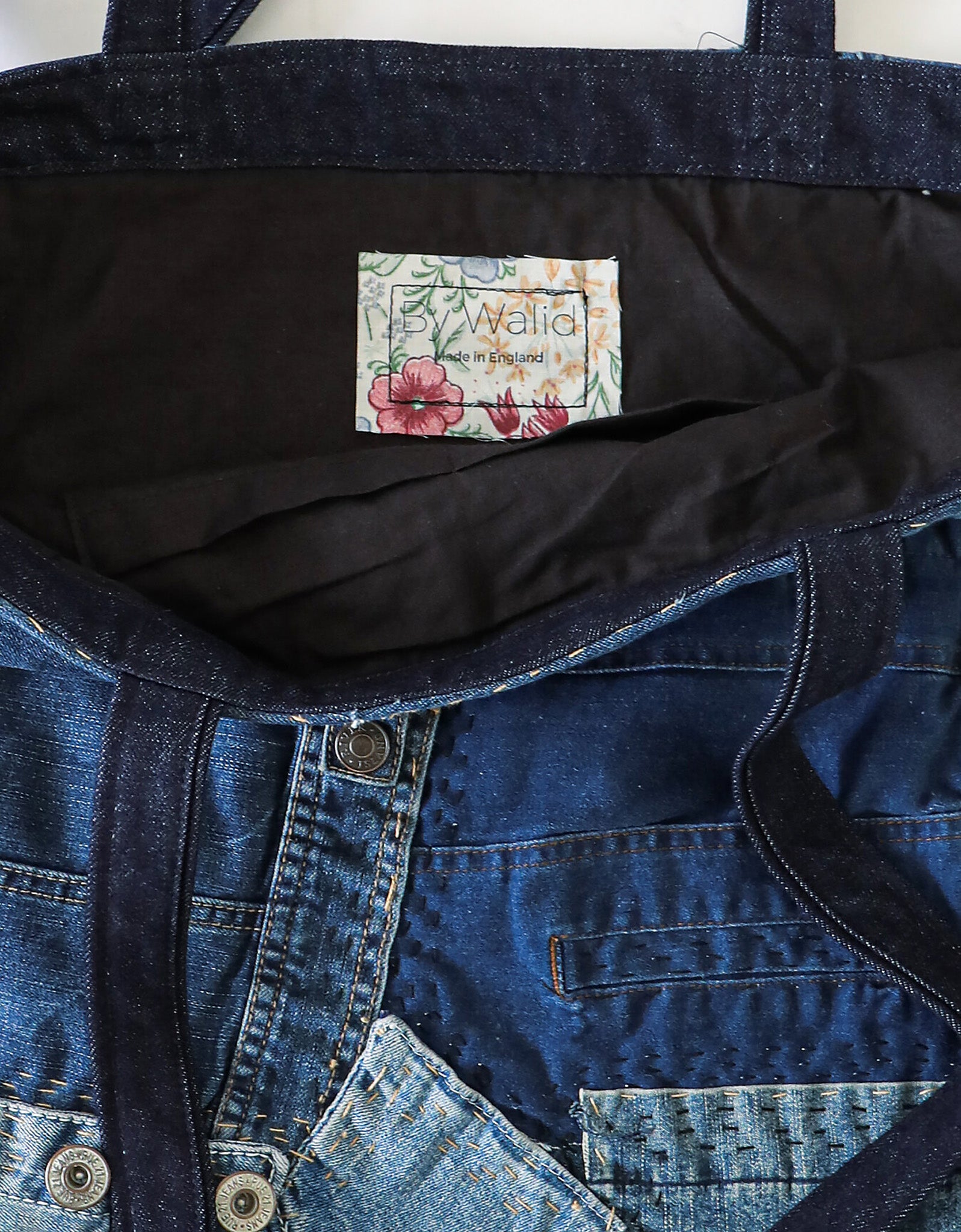 Repurposed Denim Tote