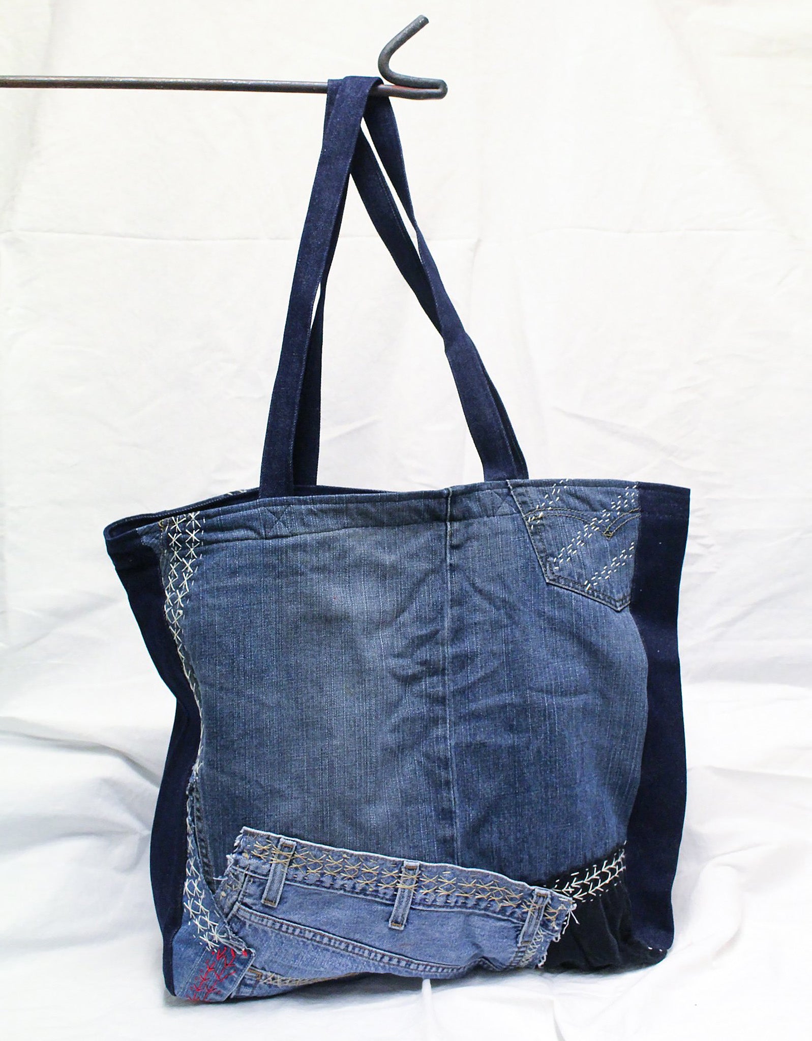 Repurposed Denim Tote