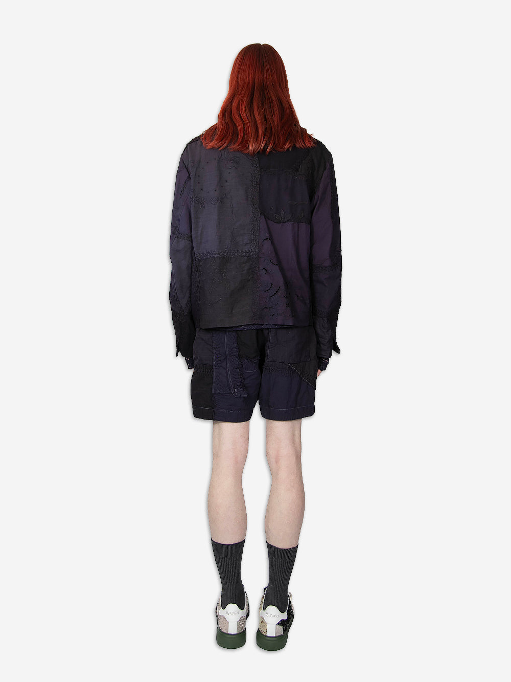 1920s Embroidered Re-Patch Double Zip Jacket