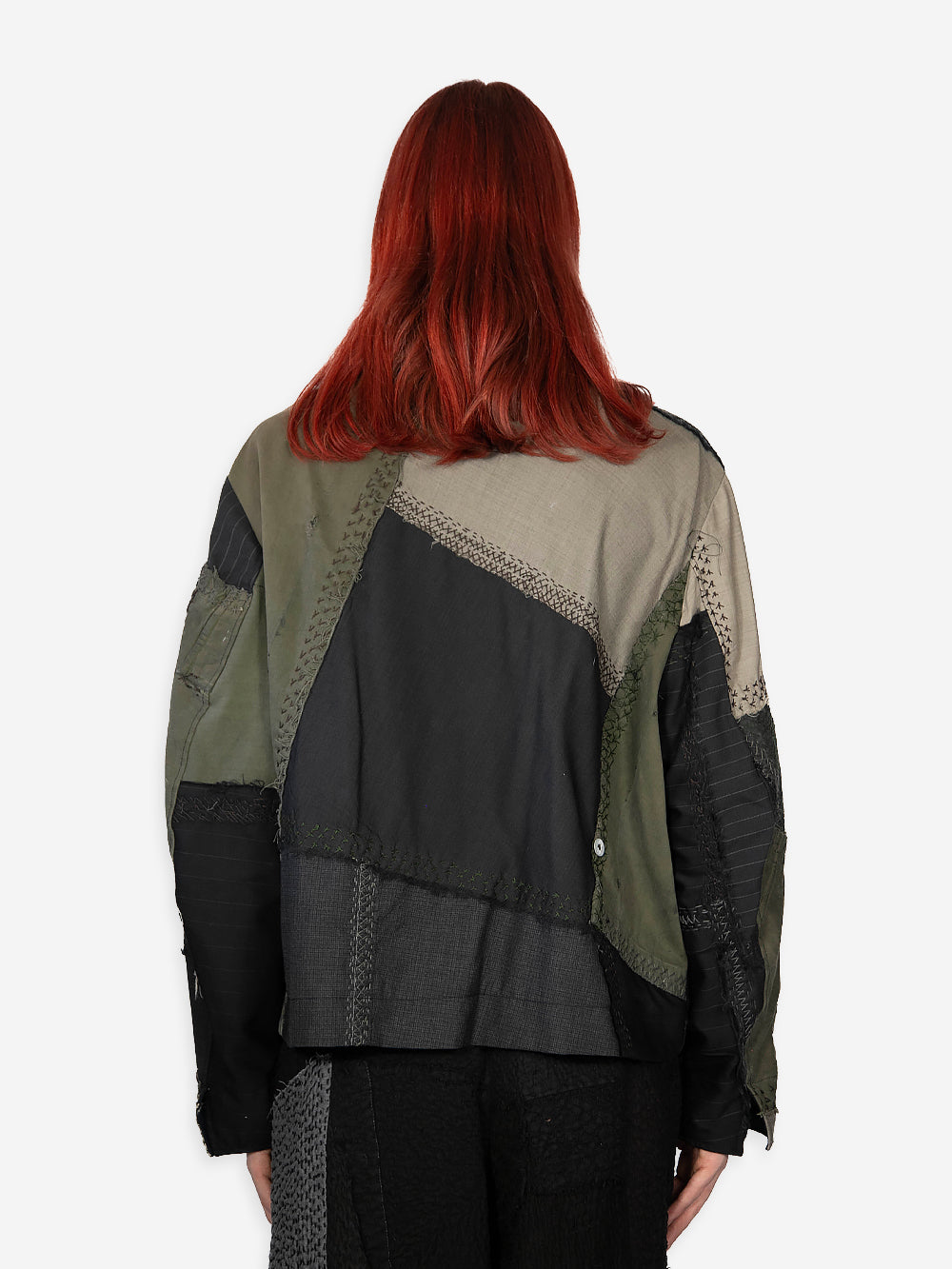 Vintage Military Canvas Double Zip Jacket
