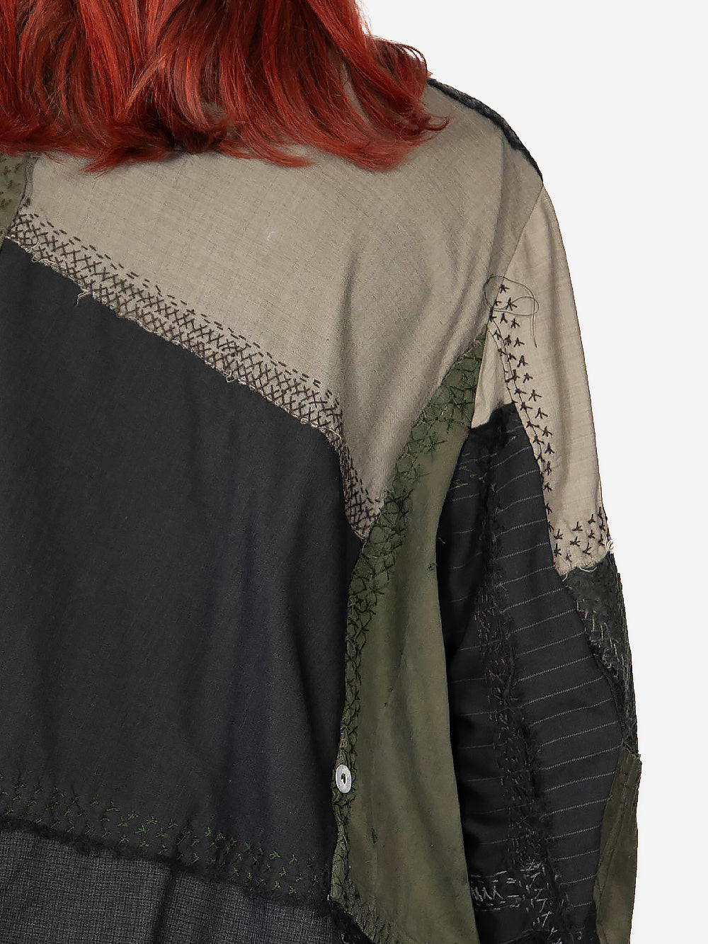 Vintage Military Canvas Double Zip Jacket